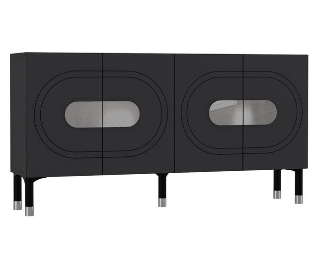 Konzola 712, Antracit, Srebrna