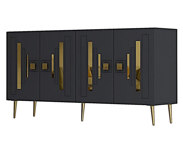 Konzola 180, Antracit, Zlata