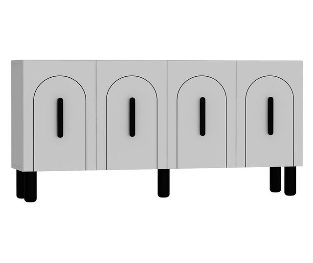 Omarica 699, bela, črna