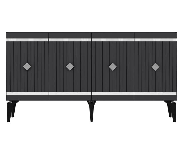 Konzola 798, Antracit, Srebrna