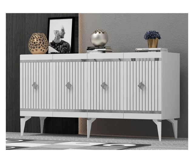 Konzola 811, Bela, Srebrna