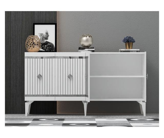 Konzola 811, Bela, Srebrna