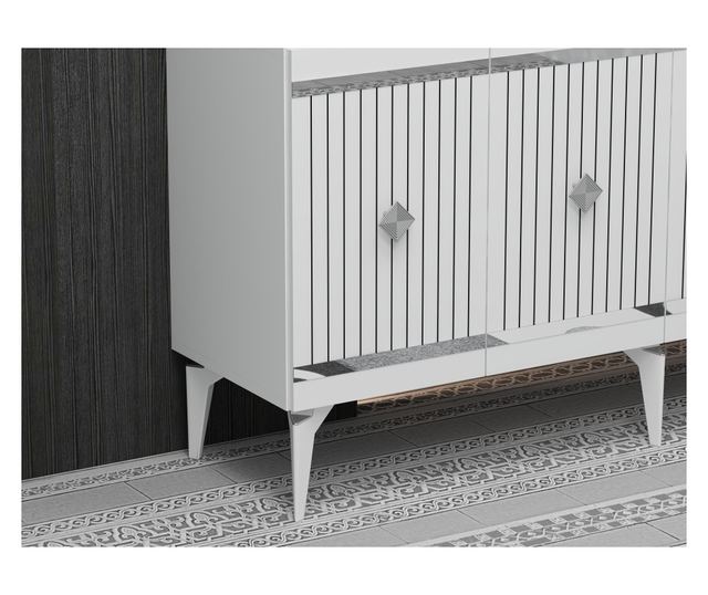 Konzola 811, Bela, Srebrna