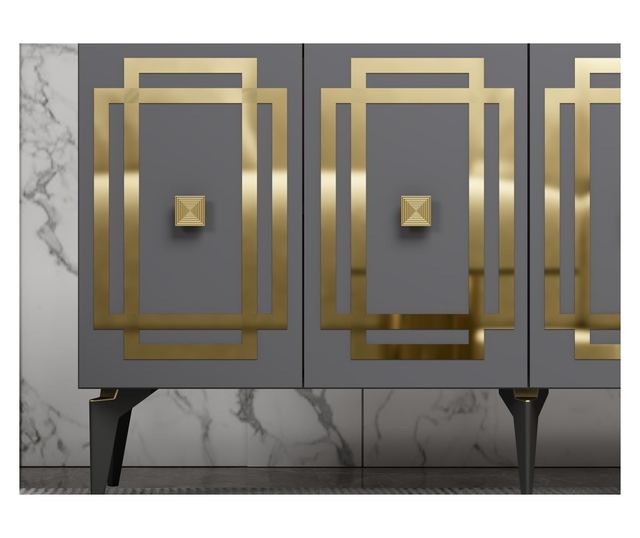 Omarica 866, antracit, zlata