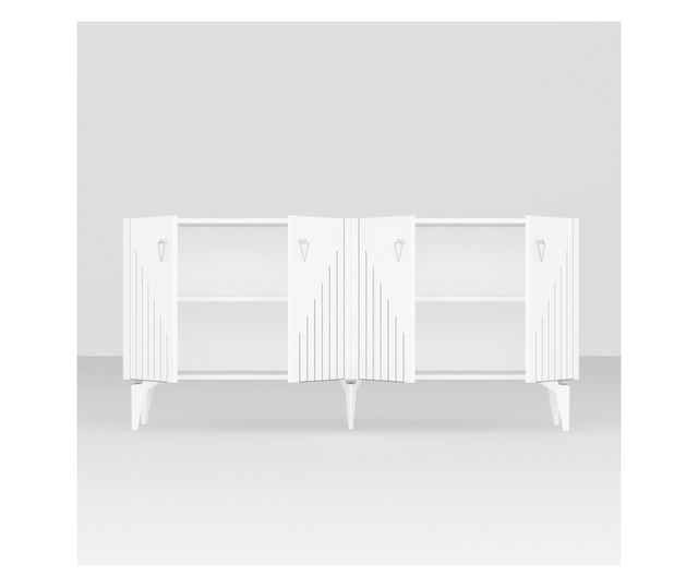 Konzola 774, Bela, Srebrna