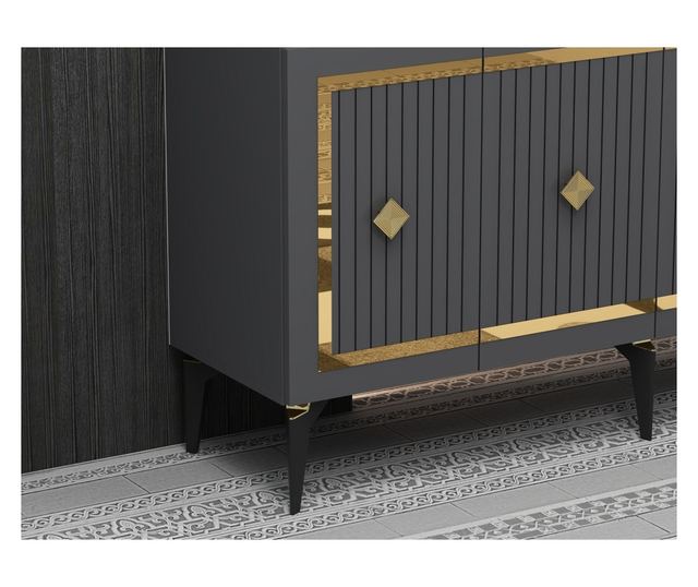 Omara 828, antracit, zlata