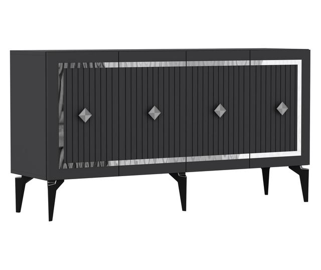 Konzola 835, Antracit, Srebrna