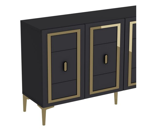 Konzola 637, Antracit, Zlata