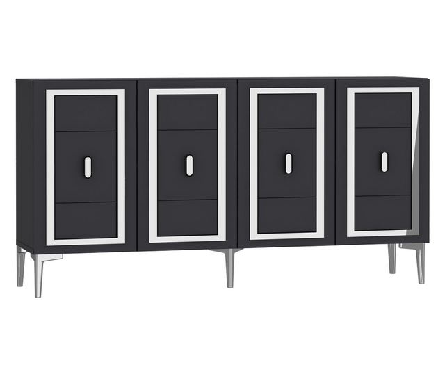 Konzola 644, Antracit, Srebrna