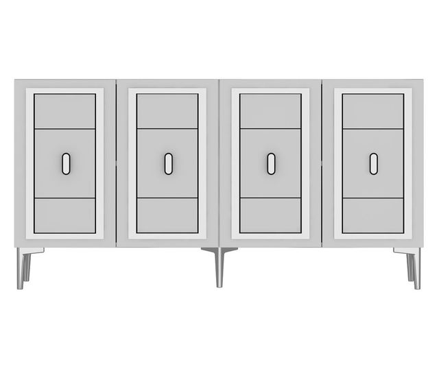 Omarica 668, bela, srebrna