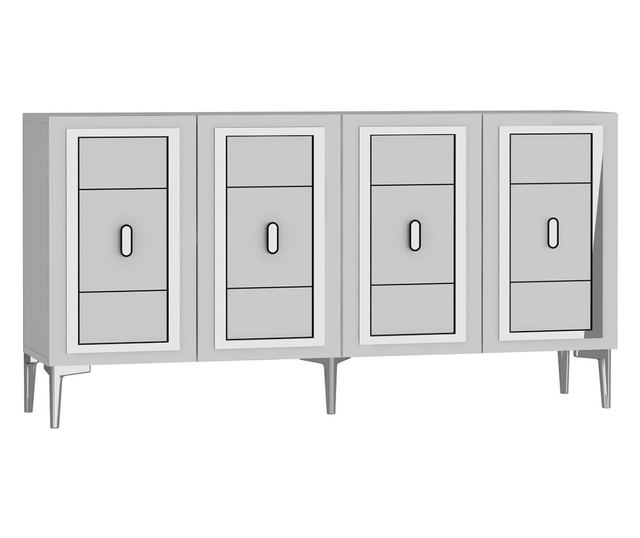 Omarica 668, bela, srebrna