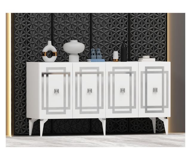 Omara 897, bela, srebrna