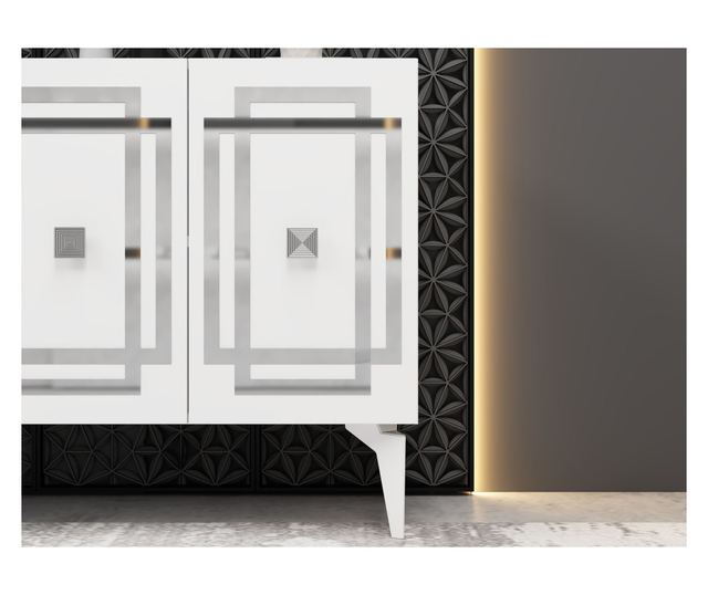 Omara 897, bela, srebrna