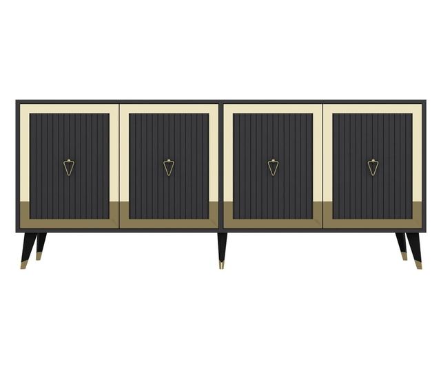 Konzola 958, Antracit, Zlata