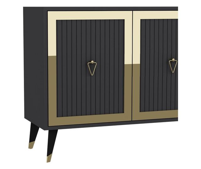 Konzola 958, Antracit, Zlata