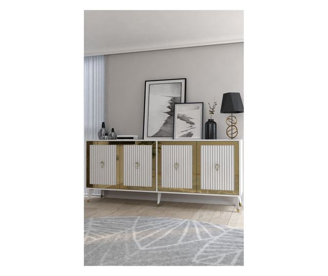 Omarica 972, bela, zlata