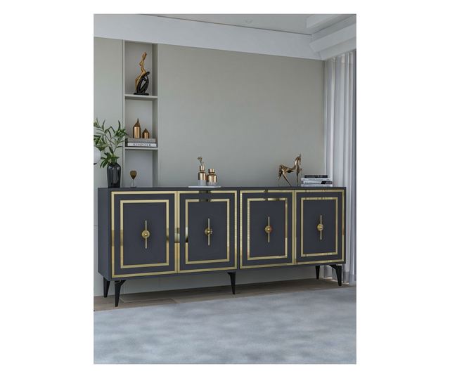 Konzola 996, Antracit, Zlata