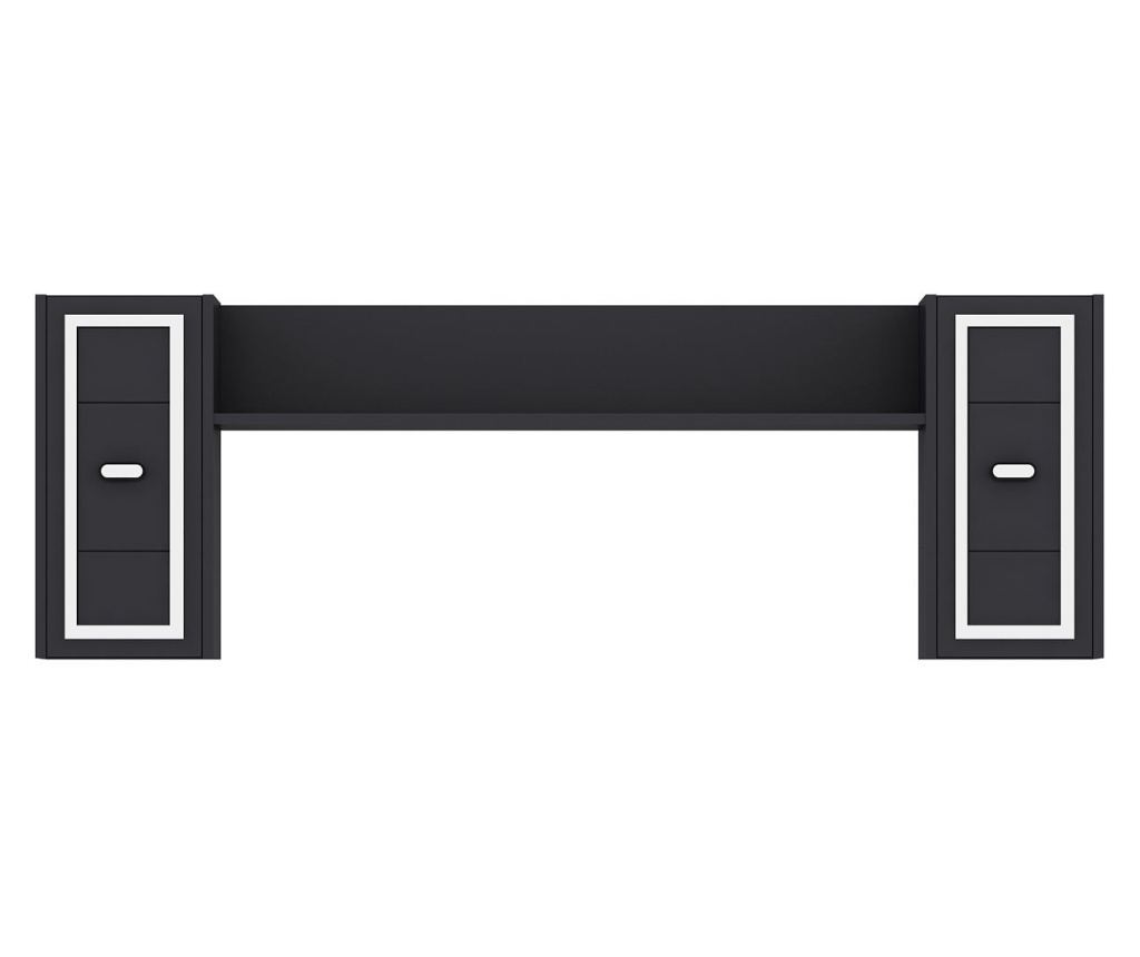 TV regal 559, antracit, srebrn - 3