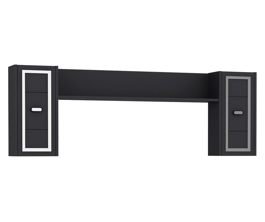 TV regal 559, antracit, srebrn - 4