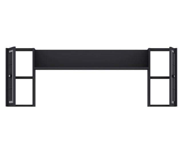 TV regal 559, antracit, srebrn