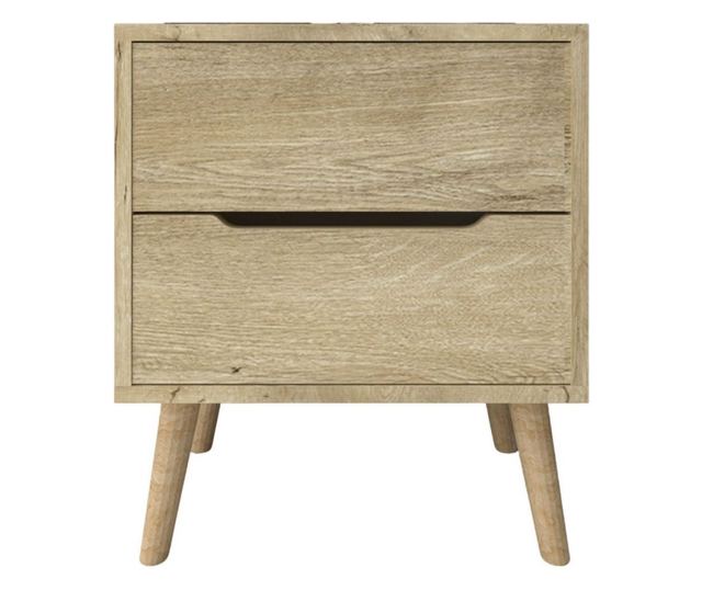 Nočna omarica 253, safirni hrast