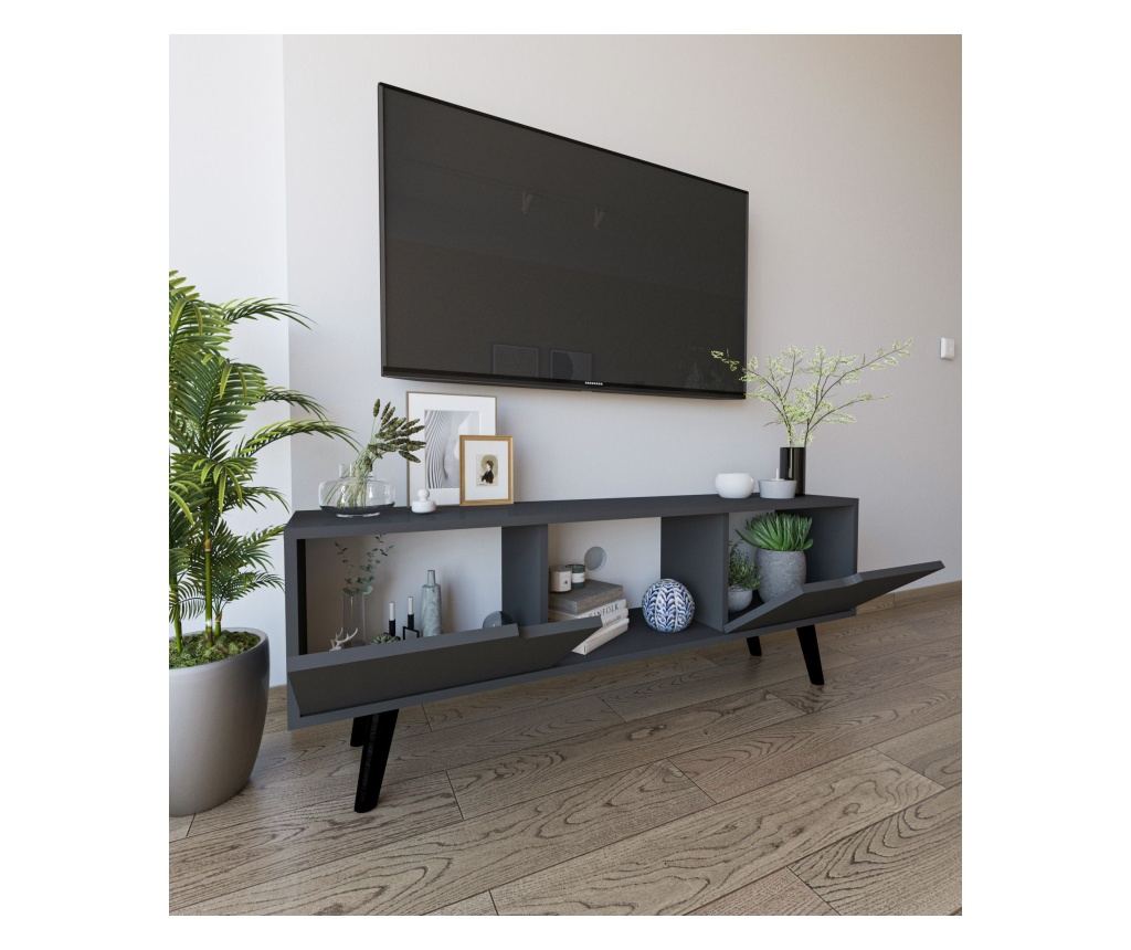 TV regal 161, antracit - 3