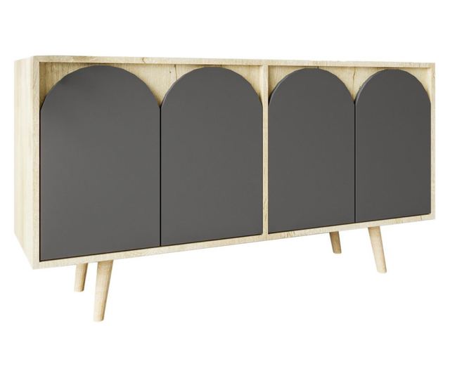 Konzola 935, Safirni hrast, Antracit