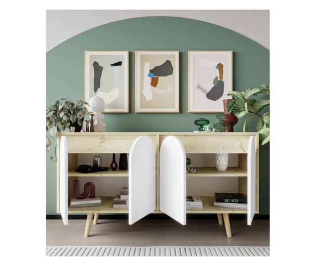 Omara 959, Safirni hrast, bela