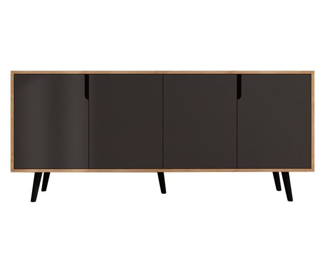 Konzola 867, safirni hrast, antracit