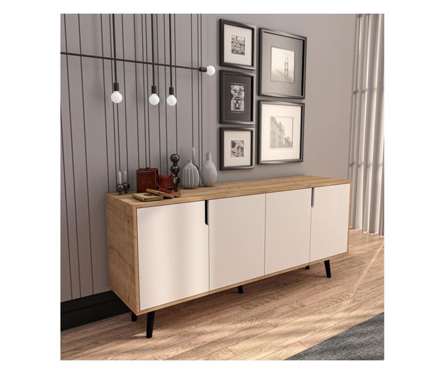 Konzola 850, Safirni hrast, bela