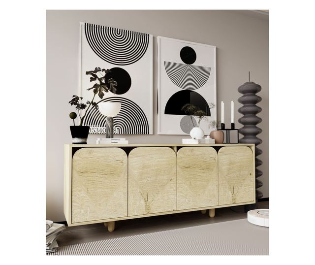 Konzola 904, Safirni hrast