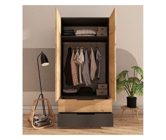 Omara 362, Antracit, Safirni hrast