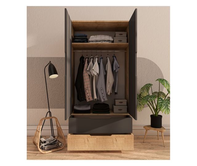 Omara 379, Safirni hrast, antracit