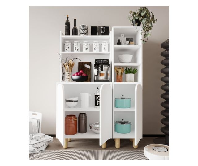 Večnamenska omara 751, bela