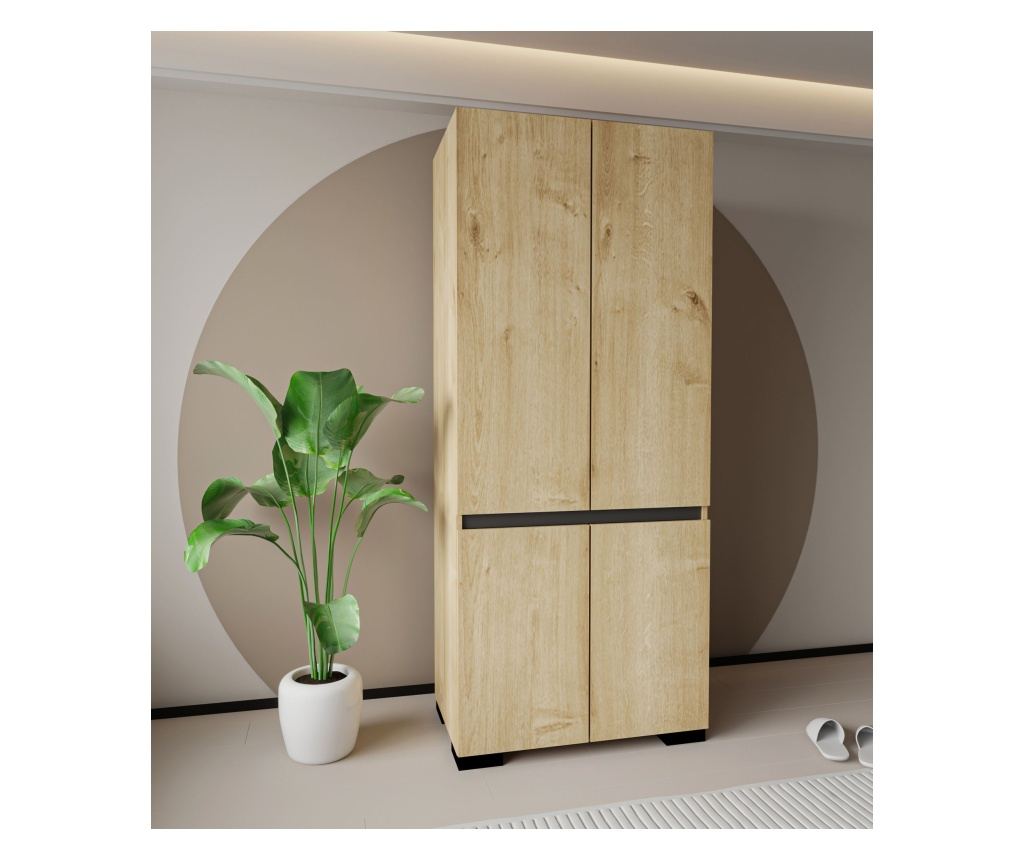 Omarica 430, Safirni hrast, Antracit - 2