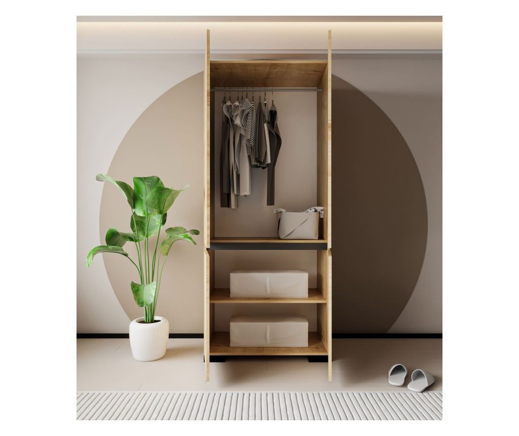 Omarica 430, Safirni hrast, Antracit - 3
