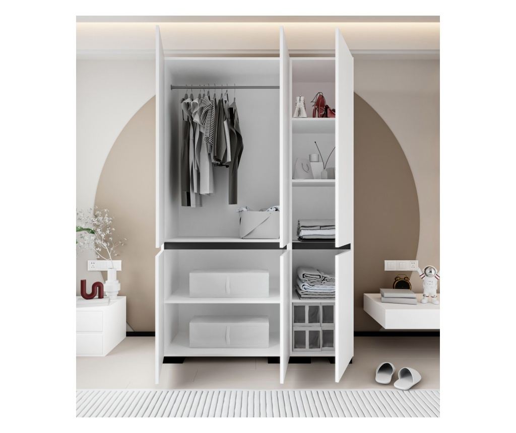 Omara 553, bela, antracit - 3