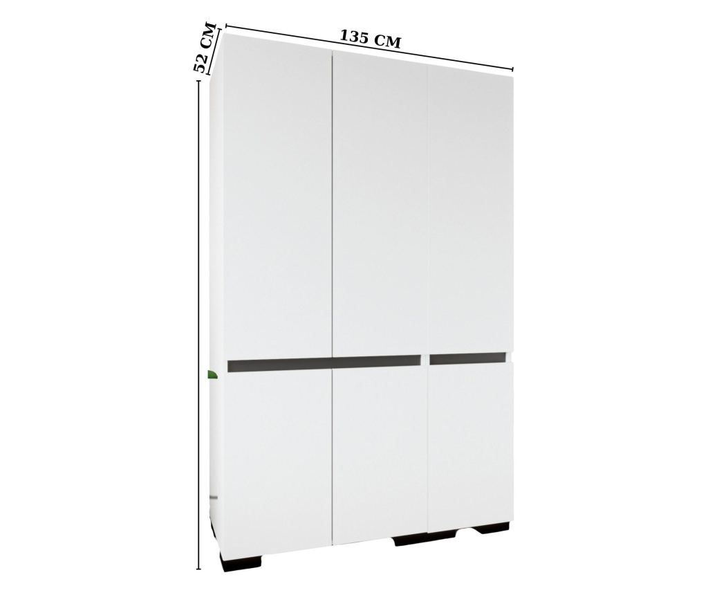 Omara 553, bela, antracit - 5
