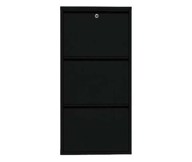 Obežna omara 858, črna