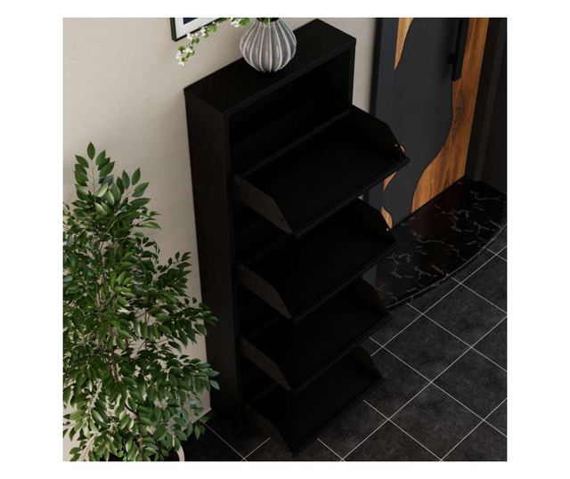 Omara za čevlje 797, črna