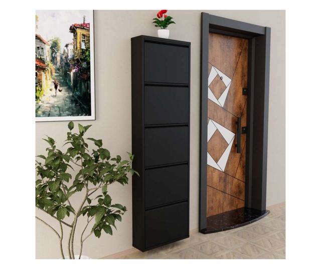 Omara za čevlje 827, črna