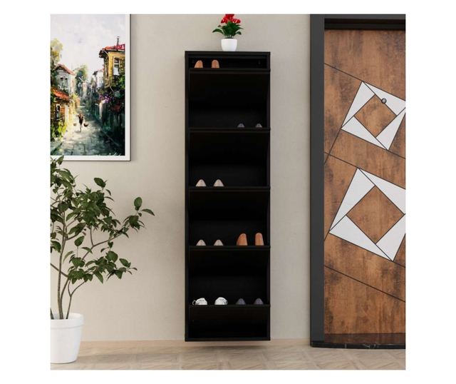 Omara za čevlje 827, črna