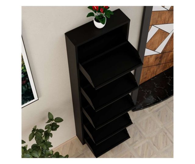 Omara za čevlje 827, črna