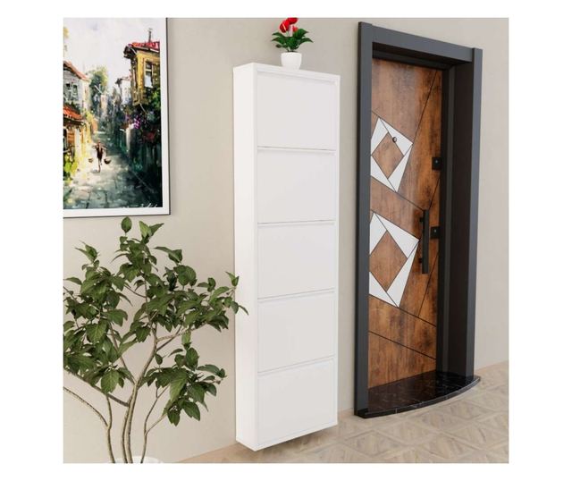 Omara za čevlje 810, bela