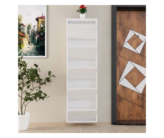 Omara za čevlje 810, bela