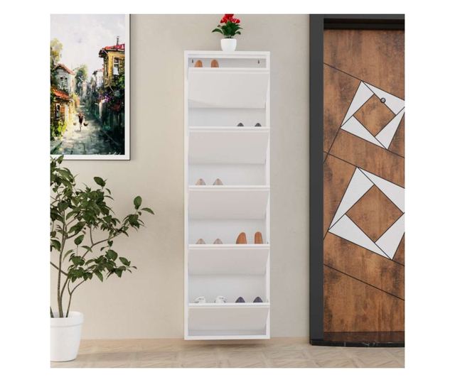 Omara za čevlje 810, bela