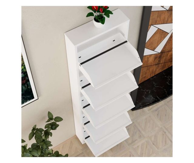 Omara za čevlje 810, bela