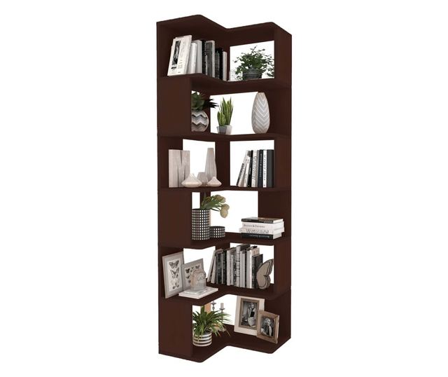 Pisalna miza in knjižna omara 442, oreh