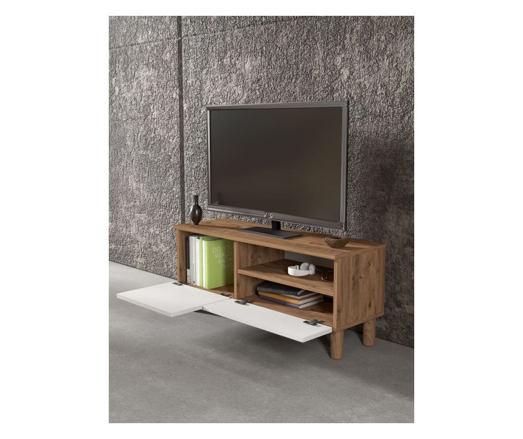 TV regal 338, Atlantic bor, bela - 5