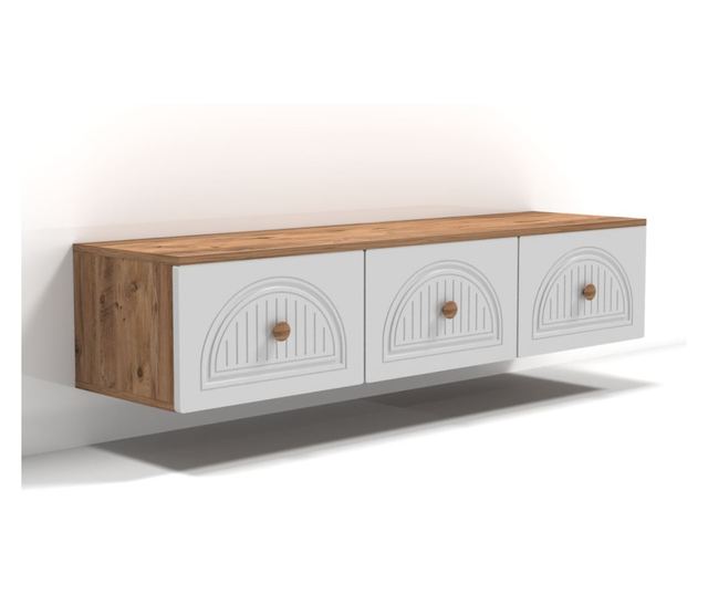 TV regal 413, Atlantic bor, bela